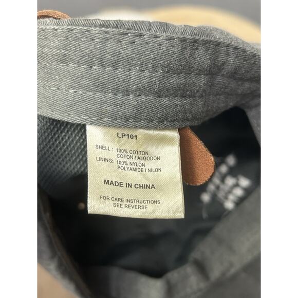 Gamma‎ Phi Beta Sorority Adjustable Hat Adam's Cap Boyfriends Style Gray Blue - Picture 7 of 7